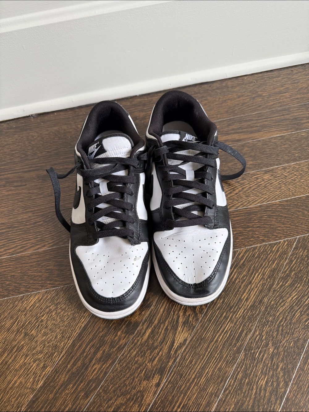 Nike Black and White Low-Top Sneakers